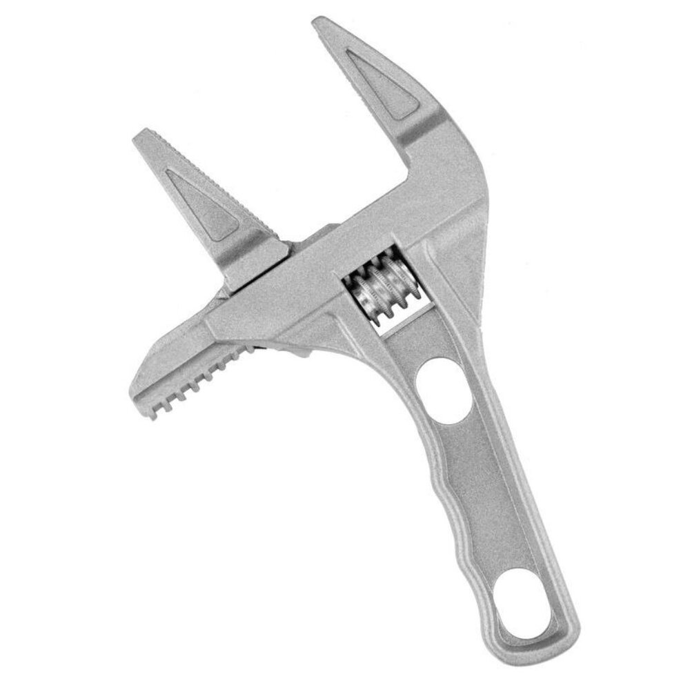 High Quality Alloy Adjustable Wide Jaw Spanner Tool Large for Bathroom Nut Openi